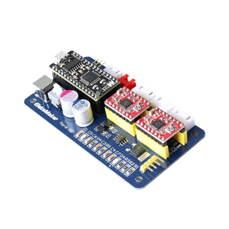 Bảng giá Mua EleksMaker EleksMana SE XY 2 Axis Stepper Motor Driver Controller Board Control Panel For DIY Laser Engraver - intl