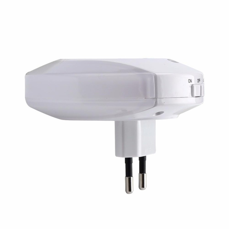 Bảng giá EU Mini Dual USB Port Wall Charger Light Control LED Night Light Lamp - intl