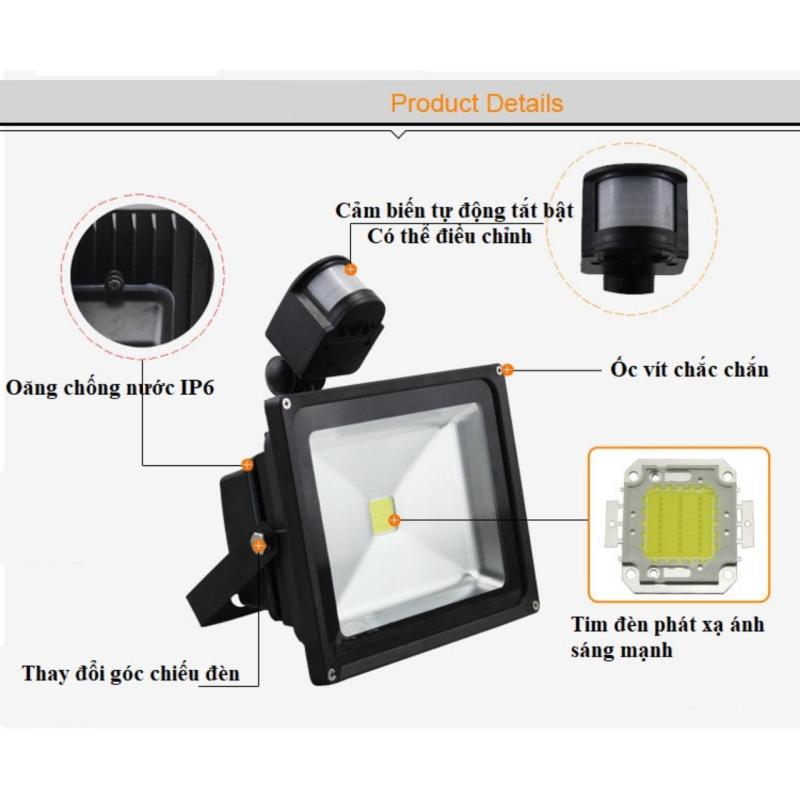 Bảng giá Mua Giá Đèn Pha Led, Đèn Pha Led Cảm ứng Chống Trộm - Giảm Giá Sốc Không Thể Rẻ Hơn