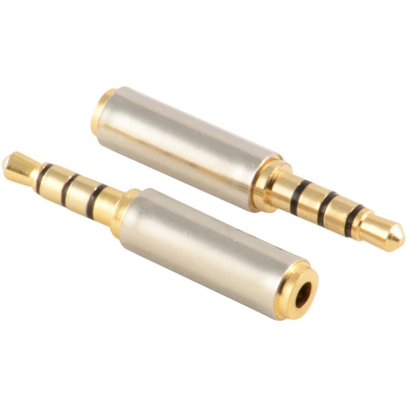 Bảng giá Gold 3.5mm Male to 2.5mm Female Stereo Audio Headphone Jack Adapter Converter - intl