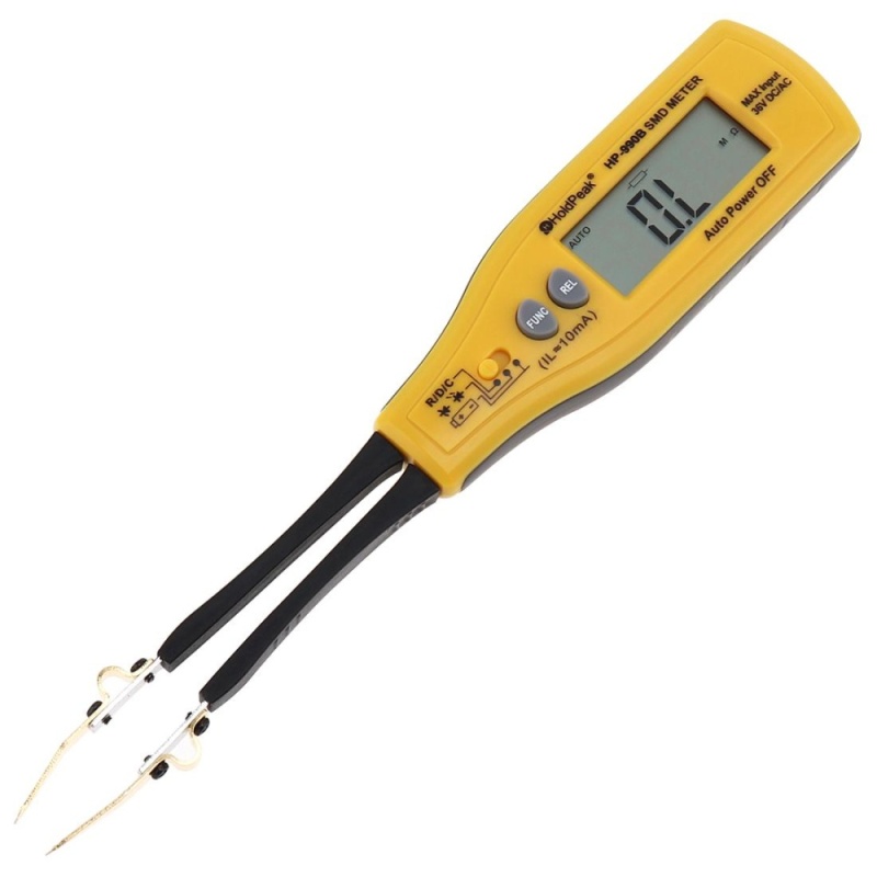 Bảng giá Mua HP-990B ABS + Metal SMD Smart Tweezers Multimeter with Needle Tip Probe Test Leads for Resistor Test / Capacitor Test / Battery Power Test - intl