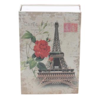 Két sắt mini giả sách khóa số - Tháp Eiffel Paris  