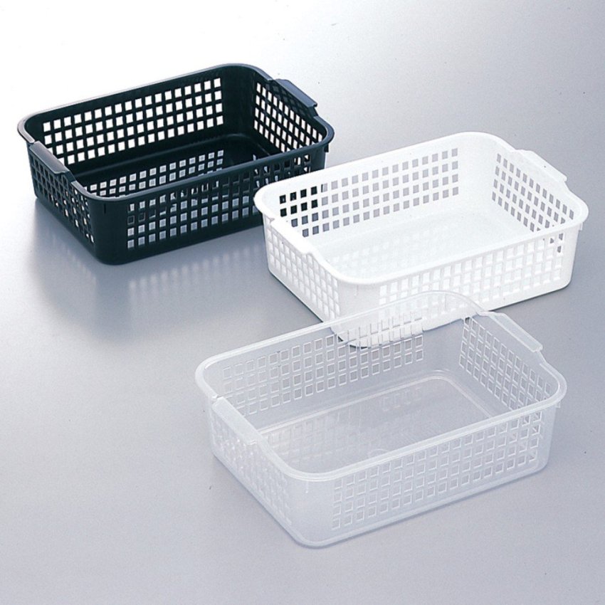 Hình ảnh Khay đựng vật dụng nhà bếp 4518 (31 × 22 × 9.3cm) Trắng