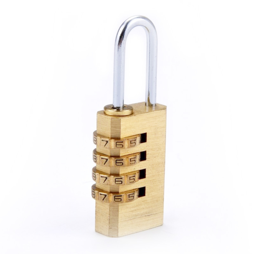 Khóa bấm mật khẩu 4 số YETI-440 (Vàng)