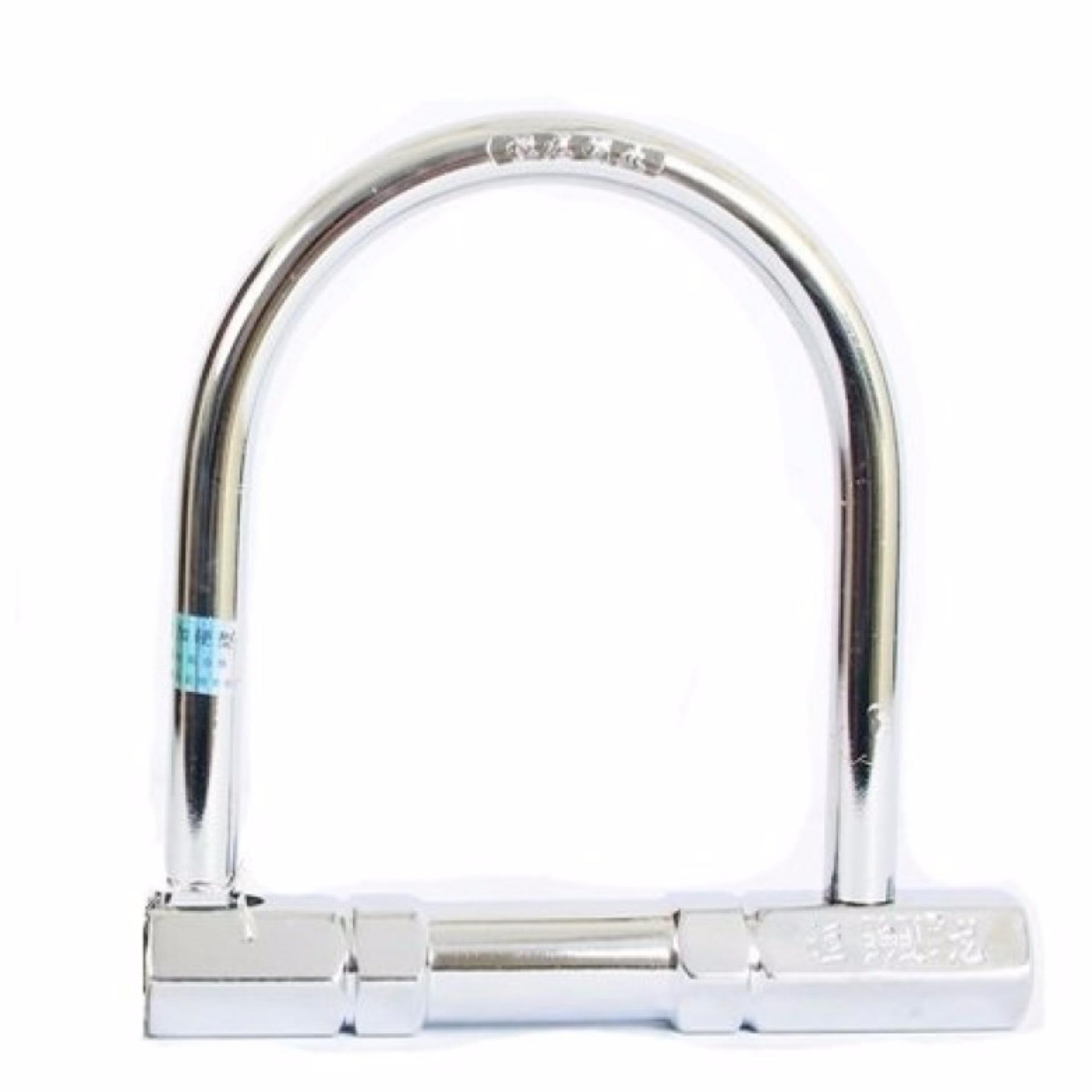 Khóa U chống trộm vk-uinox (Bạc)