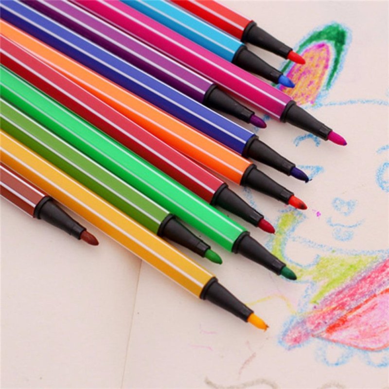Mua Marker Set 24 Colors Mark Pen Water Color Pen Painting Pencils 24 -
intl