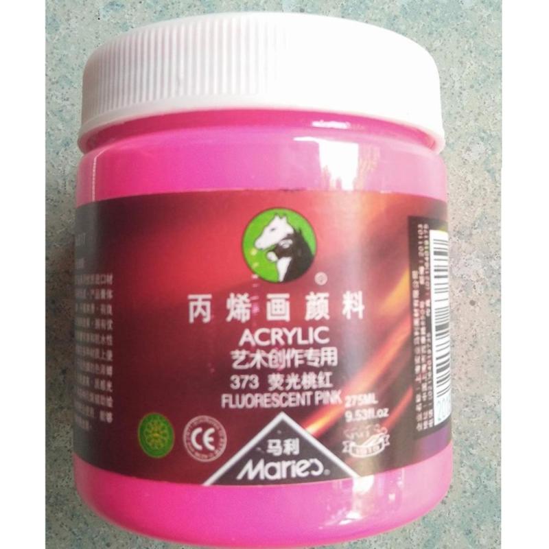 Mua Màu Acrylic 3D HỒNG PHẢN QUANG PHÁT SÁNG -300ml