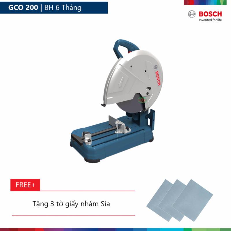 Máy cắt sắt Bosch GCO 200 Tặng 3 tờ giấy nhám