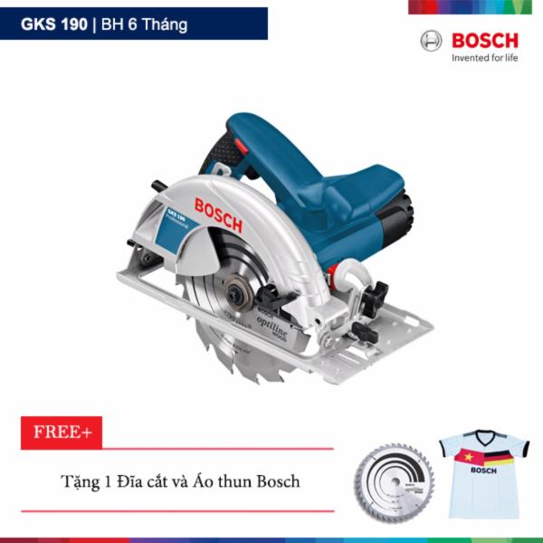 Máy cưa gỗ Bosch GKS 190 Tặng 1 lưỡi cưa + 1 áo thun Bosch