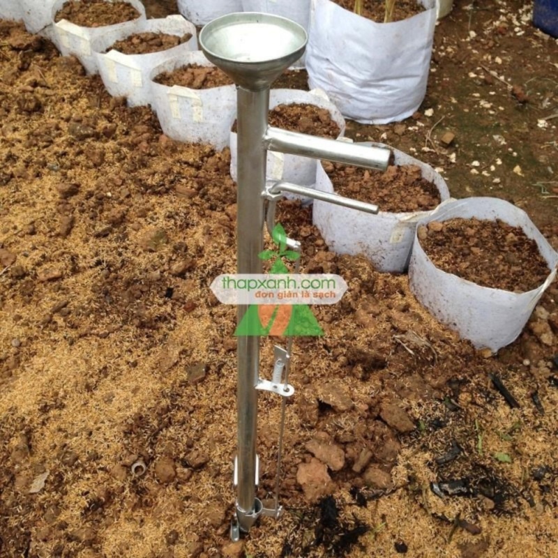 Máy gieo hạt, trồng cây tự động (ống đường kính 28mm)(White)