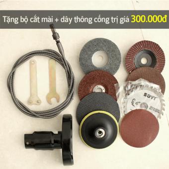Máy Khoan Tay Cao Cấp VANDO Tặng Kèm Bộ Chuyển đổi Thành Máy Cưa, đánh Bóng, Thông Cống (Cam) April 2018 - 2 Máy khoan tay cao cấp VANDO tặng kèm bộ chuyển đổi thành máy cưa, đánh bóng, thông cống (Cam) - 2