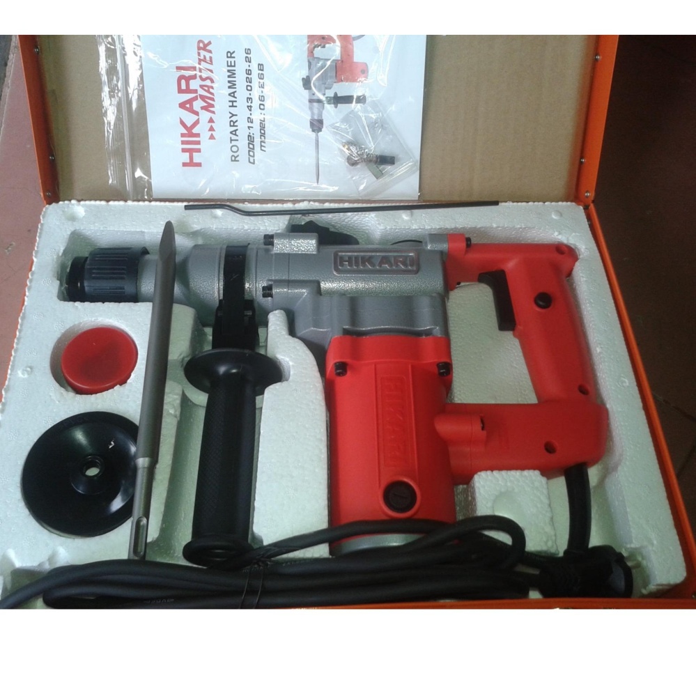 Máy khoan và đục bê tông Hikari 06-26B Hikari Thái lan màu đỏ