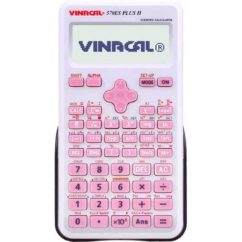 Máy tính Vinacal 570 Es Plus 2 - Màu hồng  