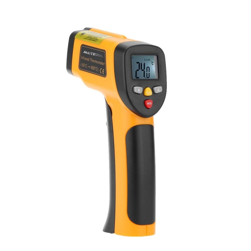 Bảng giá Meterk High Precision Non-contact IR Digital Infrared Thermometer Temperature Tester Pyrometer Range -55~650�C(-58~1202�F) - intl