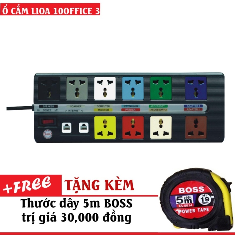 Bảng giá Mua Ổ cắm đa năng 10 OFFICE-3