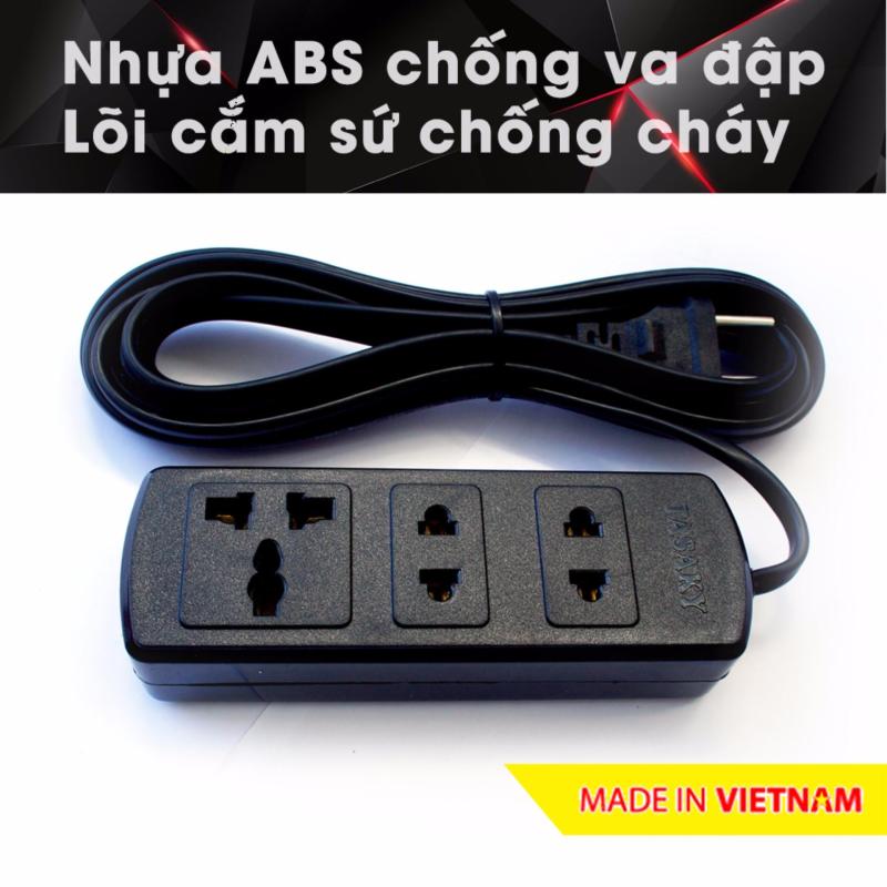 Bảng giá Mua Ổ cắm điện công suất cao chuyên cho bếp điện từ, nhựa ABS, 4.5m 3A5 (Đen)