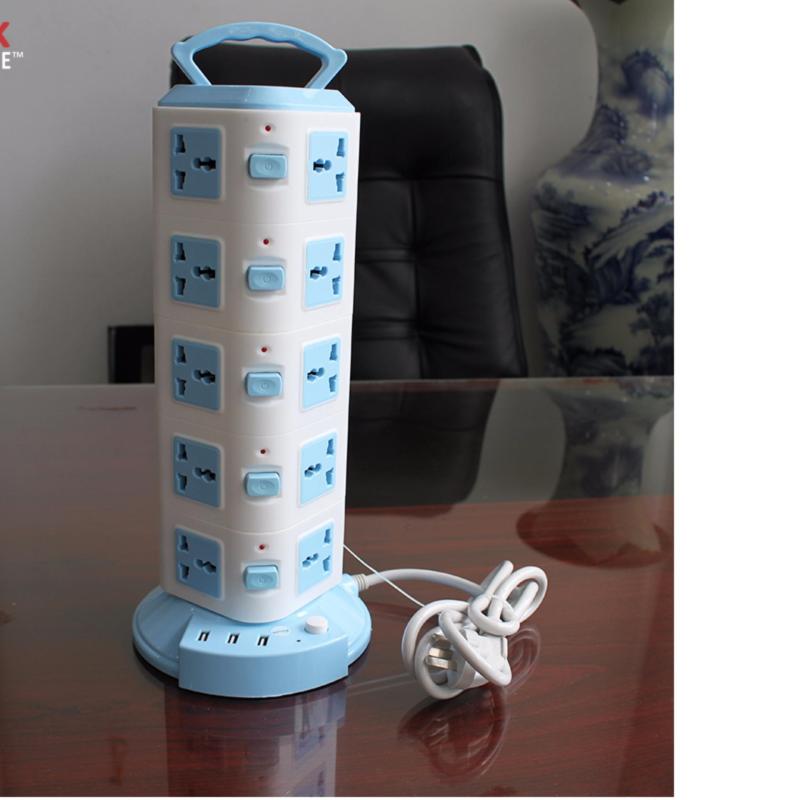 Bảng giá Mua Ổ Điện Đa Năng 5 Tầng 20 ổ cắm 3 Cổng USB