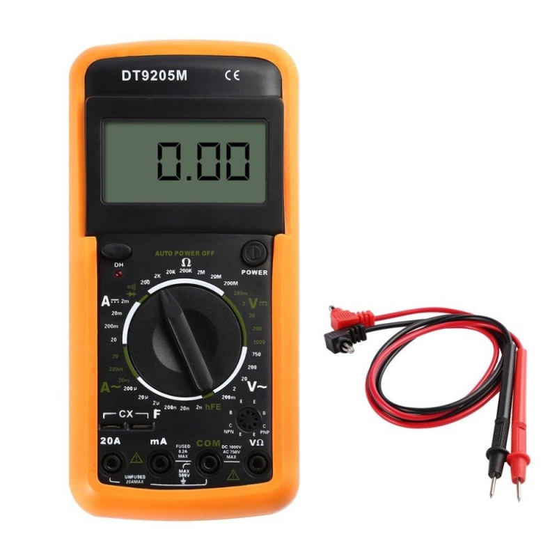 Bảng giá Mua OH DT-9205M 70x40mm Large Screen 3 1/2 AC/DC LCD Electrical Digital
Multimeter Black - intl