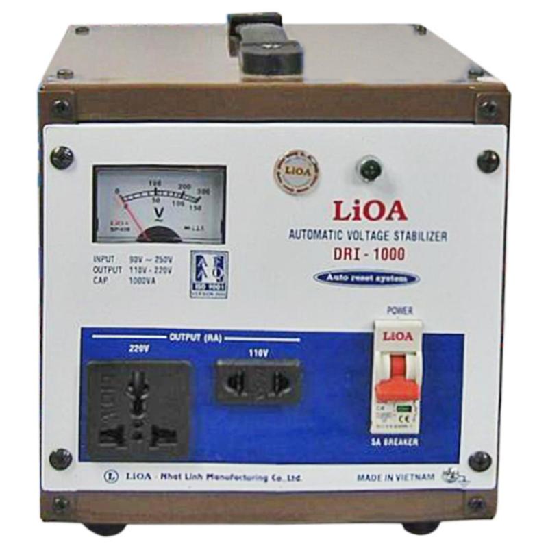 Bảng giá Mua Ổn áp LIOA 1 pha 1KVA (1000W) kéo điện từ 90V lên 220V DRI - 1000