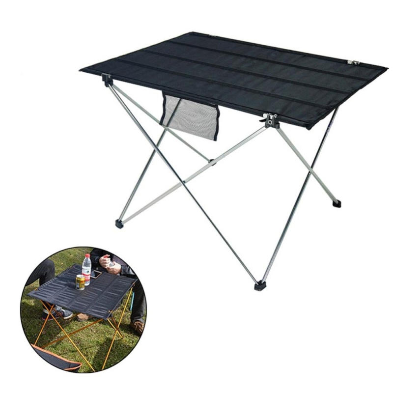 Outdoor Portable Ultralight Folding Table With Storage Bag Aluminum Alloy - intl