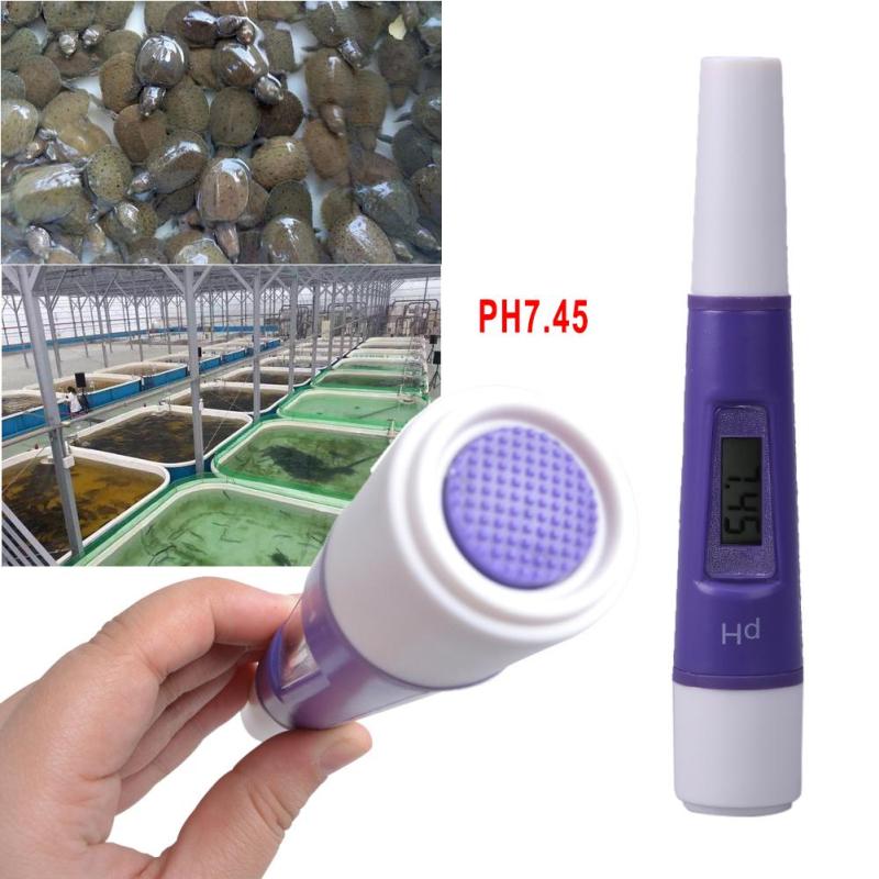 PH-037 Mini Waterproof Pen Type PH Meter Digital PH Meter PH Tester
- intl