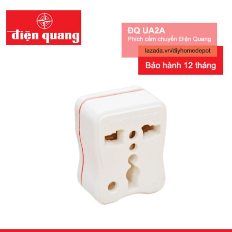 Bảng giá Mua Phích cắm chuyển Điện Quang ĐQ UA2A (Trắng)