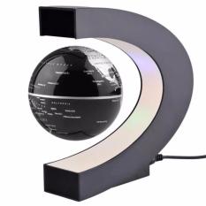 Cập Nhật Giá Quả cầu thế giới nam châm lơ lửng trang trí siêu đẹp – LED World Map Decoration Magnetic (Đen)  