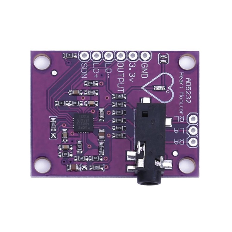 Bảng giá Mua Single Lead AD8232 Heart Rate Monitor/ECG Developemt Kit for
Arduino - intl