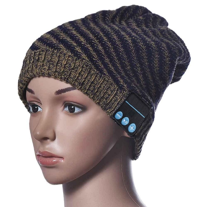 Bảng giá Soft Wool Hat Wireless Bluetooth Smart Cap Headset Headphone Speaker Mic BW - intl