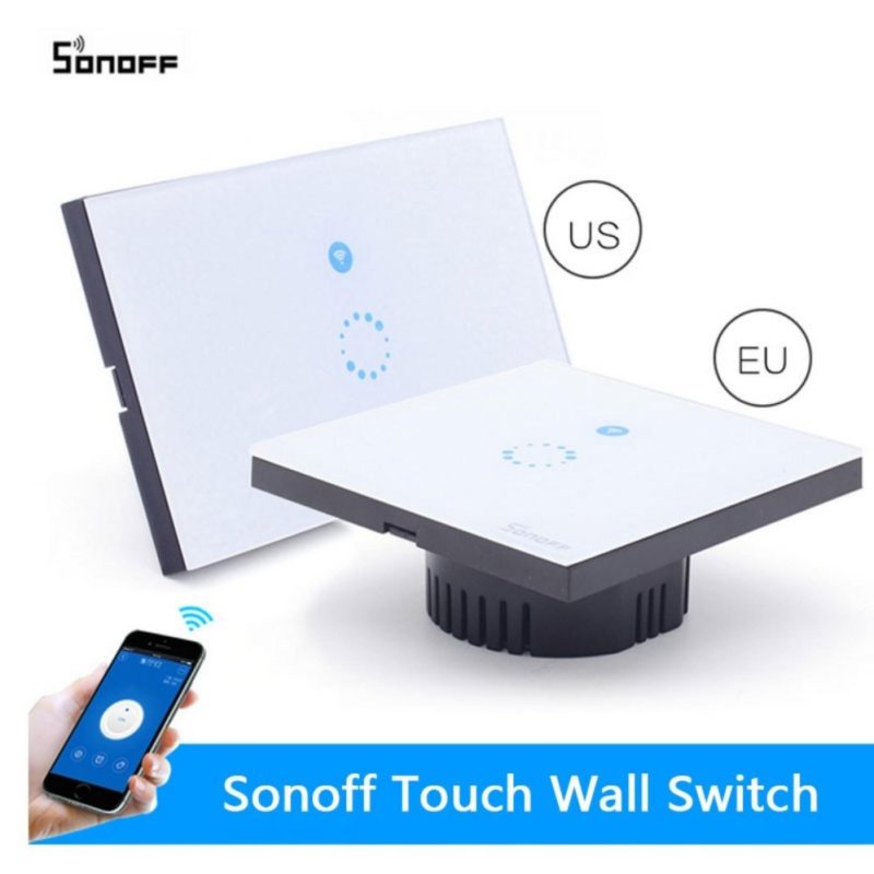 Bảng giá Sonoff Wifi LED Touch Wall Switch 1 Gang Timer Glass Panel
Controller Light Switch Remote Control US - intl
