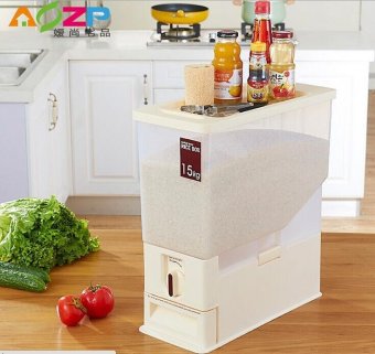Thùng đựng Gạo Thông Minh Nam Anh 15KG June 2018 - 2 Thùng đựng gạo thông minh Nam Anh 15KG - 2