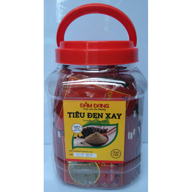 Giá bán Tiêu đen xay đóng gói chuẩn xuất khẩu