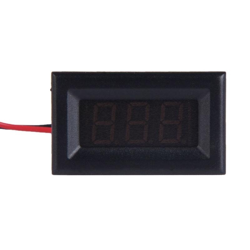 Bảng giá Mua Two Wires Digital Voltmeter LED Display DC2.5-30V Voltage
Meter(Black)-Green Light - intl