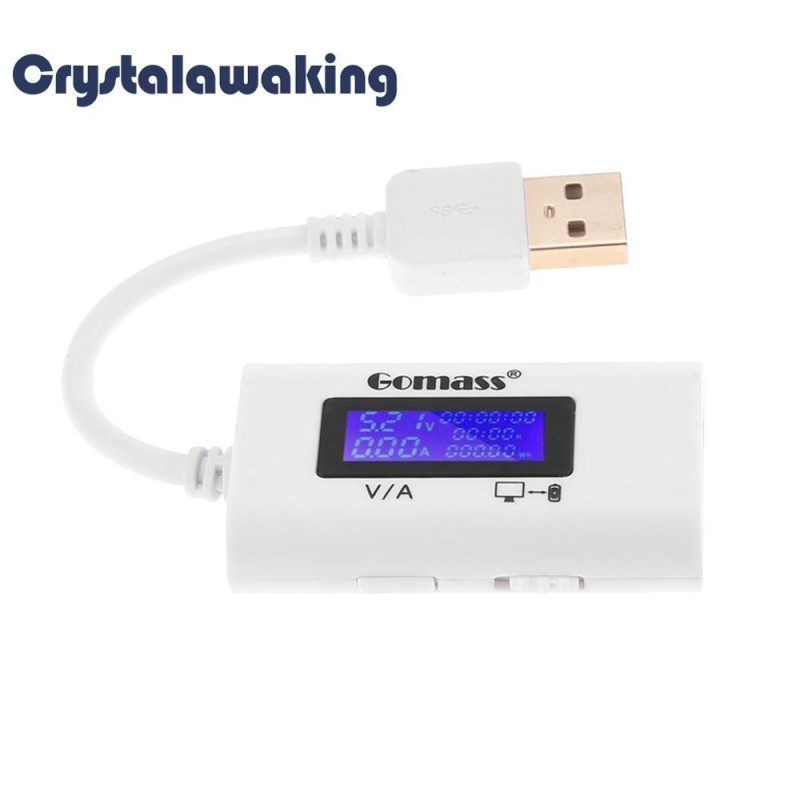 Bảng giá USB Current Voltage Tester USB Ammeter Charging Tester Monitor USB Display (White) - intl