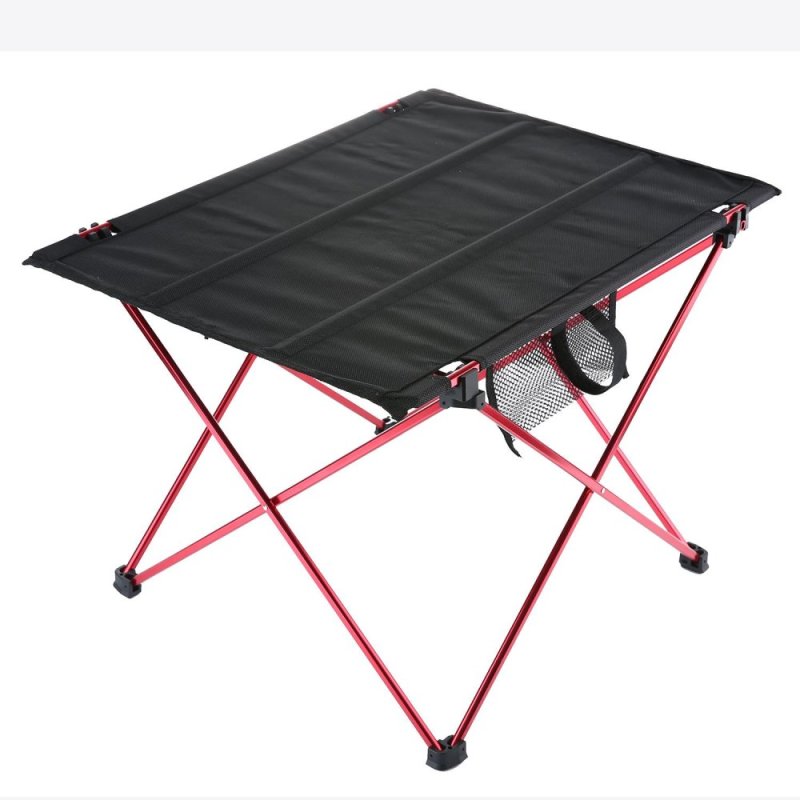 Womdee Folding Camping Table Ultralight Portable Hiking Picnic Mountaineering Table with Carrying Bag,Red - intl