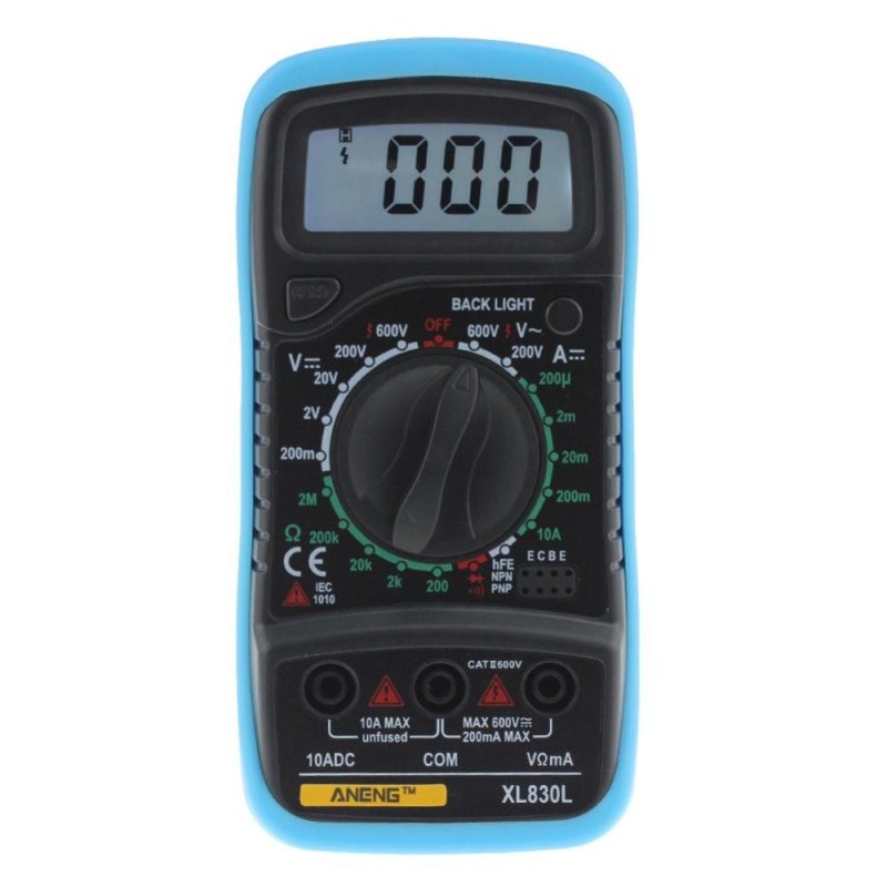 XL830L Digital LCD AC/DC/OHM Tester Current Multimeter Voltmeter
Ammeter - intl