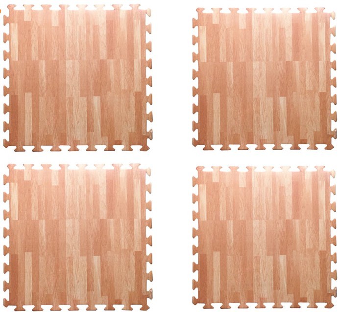 Bộ 9 miếng thảm xốp vân gỗ lót sàn 45 x 45 cm | Lazada.vn