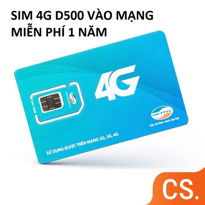Sim 4G Viettel Chuyên Dùng Vào Mạng Miễn Phí 1 Năm Không Mất Tiền