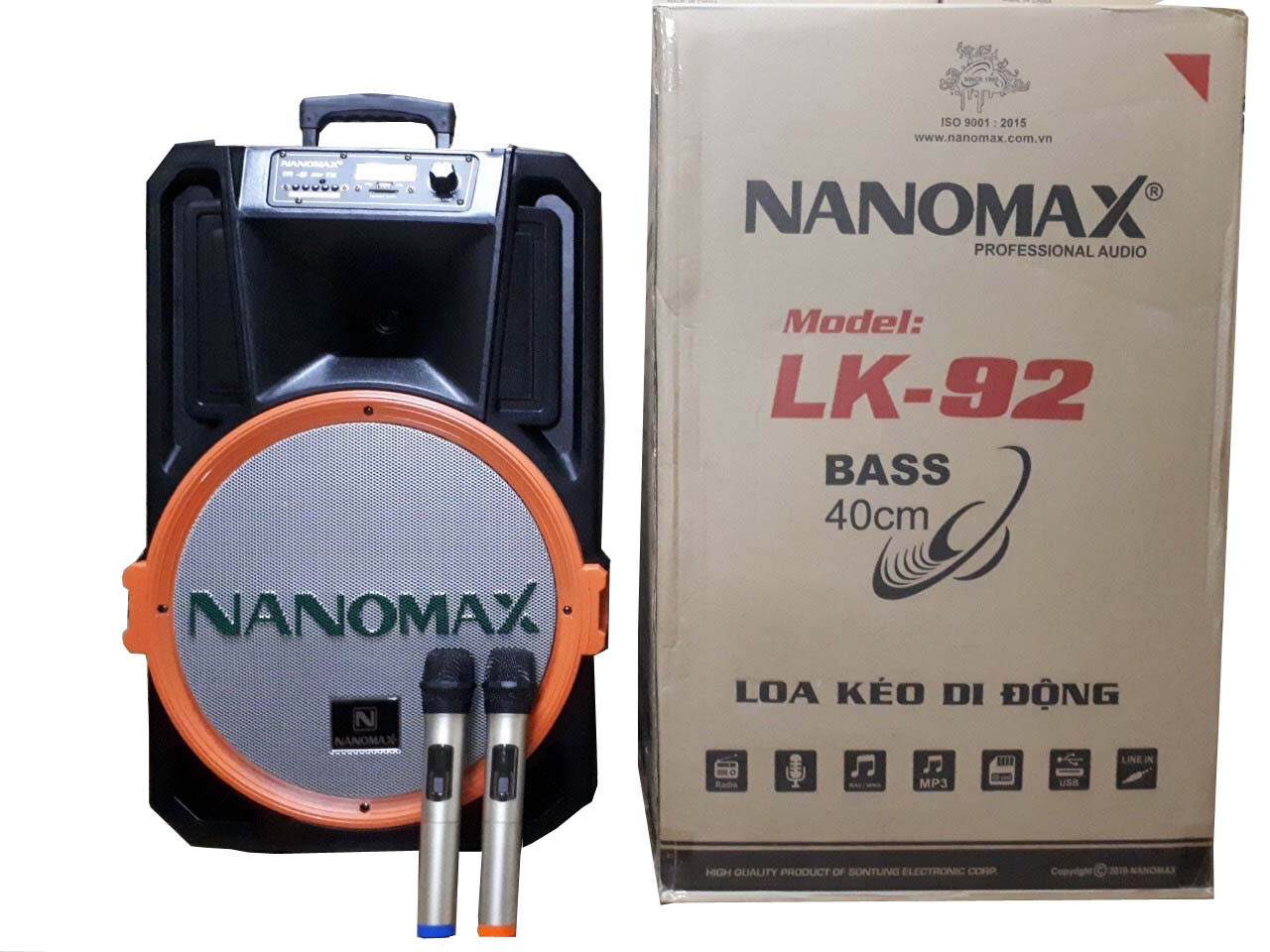 Loa kéo di động Nanomax LK-92 (Ảnh 3)