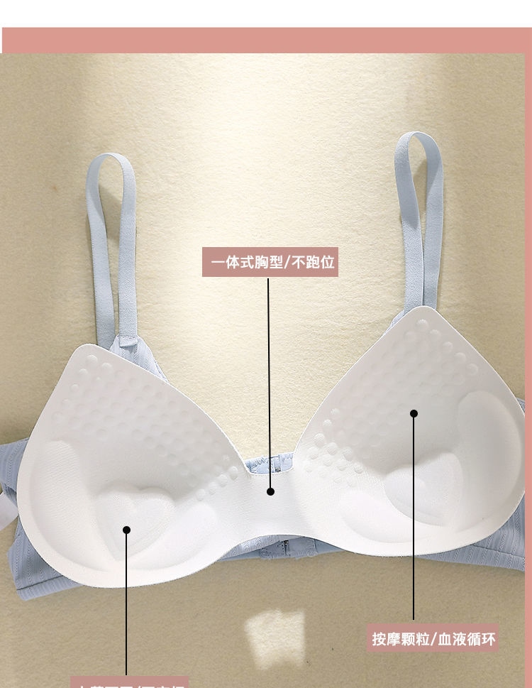 Ice silk sash strapless bra with female breathable sexy bowknot double-breasted flat-chested sneaked away candy color proof strapless students 5