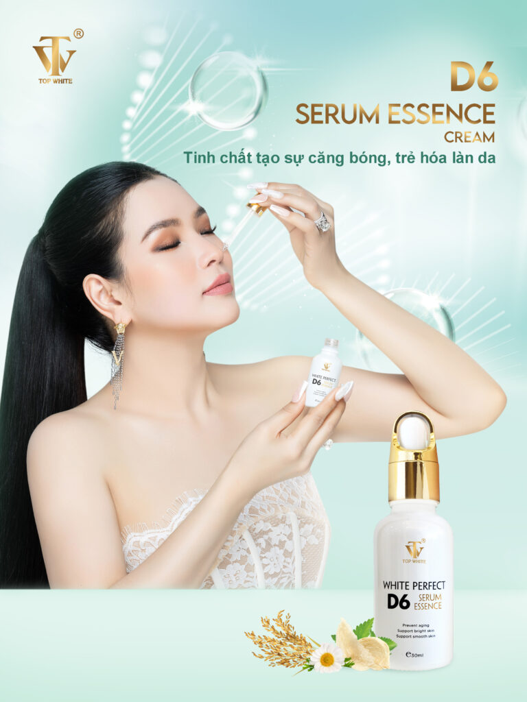 Tinh chất tạo sự căng bóng, trẻ hóa làn da White Perfect D6