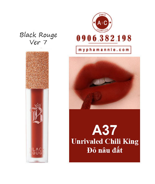 Black Rouge Air Fit Velvet Tint Version 7 không chỉ mang đến cho bạn một đôi môi căng mọng, màu sắc tự nhiên mà còn giúp bảo vệ môi suốt cả ngày. Với phiên bản mới nhất này, bạn sẽ có trải nghiệm tuyệt vời và cảm nhận rõ sự khác biệt khi sử dụng.