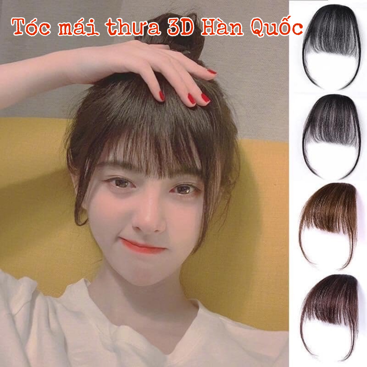 Bạn muốn có mái tóc mái giả Hàn Quốc thật đẹp và lạ mắt? Đừng bỏ lỡ hình ảnh này! Chỉ cần một bộ tóc mái giả Hàn Quốc, bạn sẽ có khả năng thay đổi phong cách theo cách riêng của bạn mà không phải tốn quá nhiều thời gian và tiền bạc.