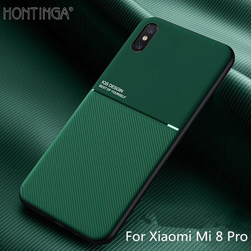 Hontinga For Xiaomi Redmi Note 5 Note 5 Pro Case Slim Leather Texture Casing Fahion Slim Matte Protective Phone Case Cove Shockproof Cases Coque ...