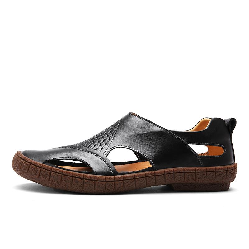 Pinsv Merek Pria Kasual Sepatu Sandal Kulit Asli Sepatu Kasual Pria-Internasional Januari 2019 - 2 Pinsv Merek Pria Kasual Sepatu Sandal Kulit Asli Sepatu Kasual Pria-Internasional - 2
