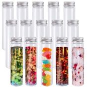 110Ml Clear Plastic Test Tubes with Screw Caps for Candy