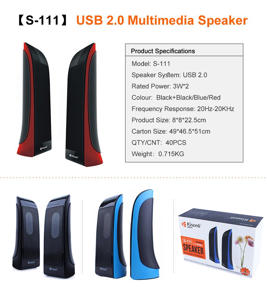 Usb Computer And Mobile Phone Speakers Compact 2.0 System,Desktop Computer Speakers