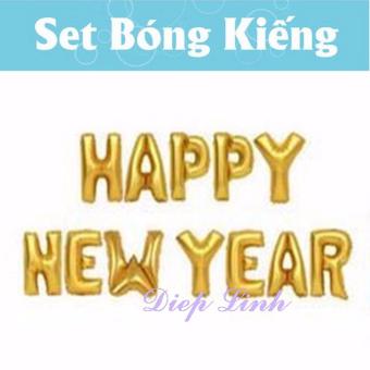 Bộ chữ năm mới HAPPY NEW YEAR có keo dán - Diệp Linh  