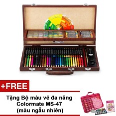 Báo Giá Bộ màu vẽ đa năng Colormate MS-111W + Tặng bộ màu vẽ Colormate MS-47(Màu ngẫu nhiên)  