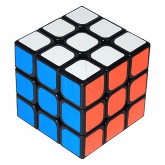 Đồ chơi phát triển kỹ năng Rubik' Cube 3 x 3 (Đen)  